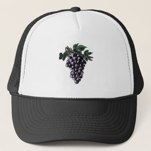 Casquette de vignes de raisin (Devant)