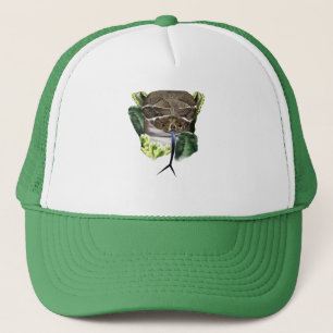 Casquette de visage de serpent de hochet