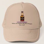 Casquette de whiskey d'ukulélé (Devant)