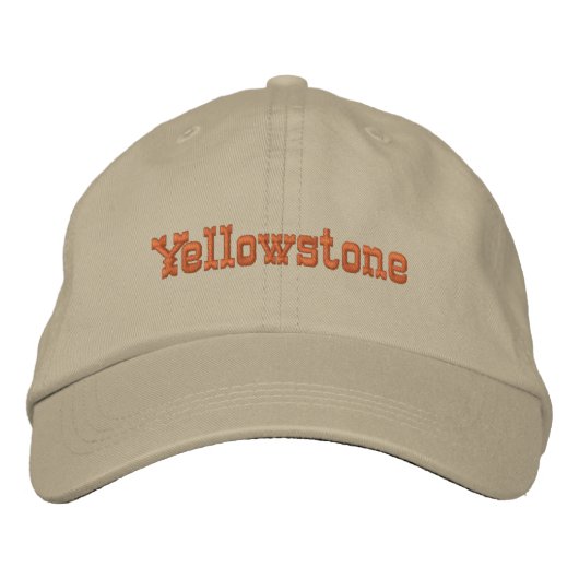 Casquette de Yellowstone (Devant)