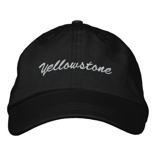 Casquette de Yellowstone (Devant)