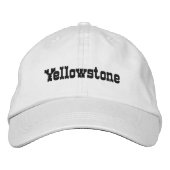 Casquette de Yellowstone (Devant)