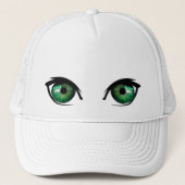 Casquette de yeux verts (Devant)