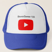 Casquette de YouTube BionicGamer 123 (Devant)