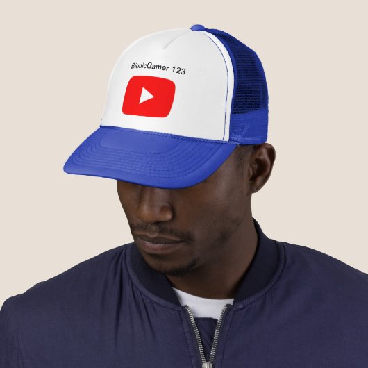 Casquette de YouTube BionicGamer 123 (En situation)