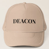 CASQUETTE DÉACON (Devant)