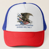 CASQUETTE D'EAGLE D'AMÉRICAIN (Devant)