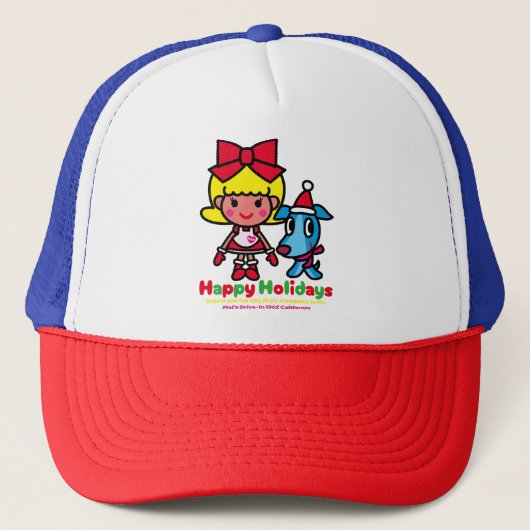 Casquette Debbie and Peg's Christmas (Devant)