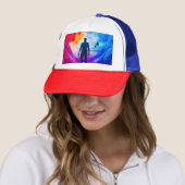 Casquette Debout dans les couleurs (En situation)