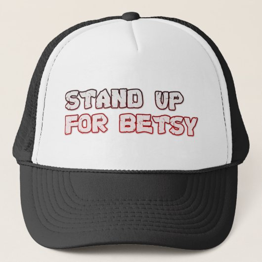 Casquette debout pour betsy ross (Devant)