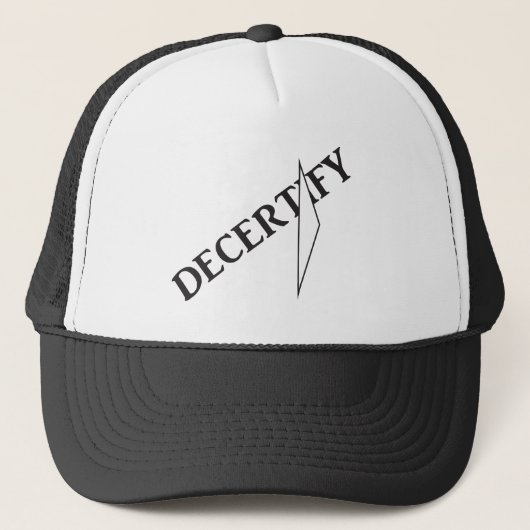 Casquette Decertify Trucker Hat (Devant)