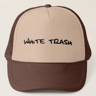 Casquette Déchets blancs