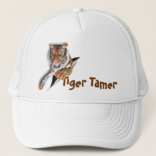 Casquette Déchirure de la conception de tigre (Devant)