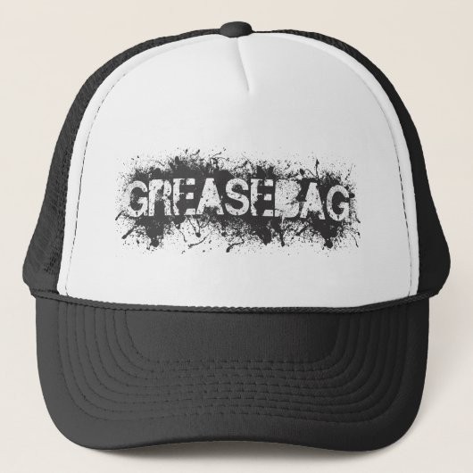 Casquette d'éclaboussure de Greasebag (Devant)