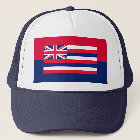 Casquette Décor design du drapeau de l'État d'Hawaii (Devant)