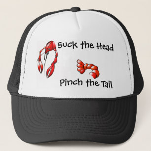 Casquette d'écrevisses de têtes ou de queues