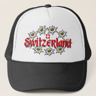 Casquette d'edelweiss de la Suisse