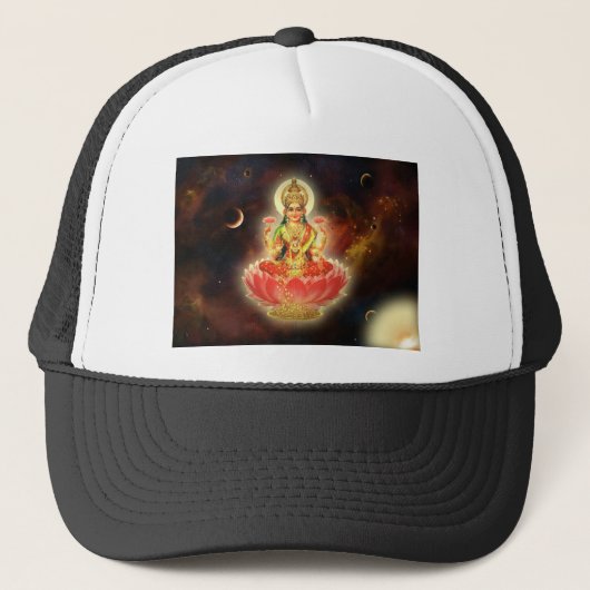 CASQUETTE DÉESSE INDIENNE DE MAA MAHALAXMI DEVI DE LA (Devant)