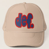 Casquette déf. (Devant)