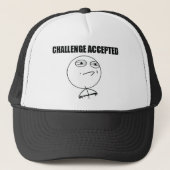 Casquette Défi accepté (Devant)