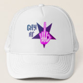 Casquette Défiance à la fierté rose (Devant)