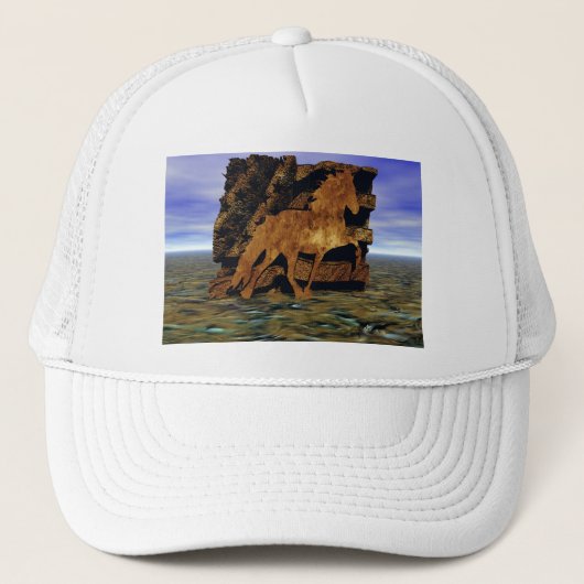 Casquette Définir en pierre (Devant)