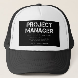Casquette Définition de dictionnaire Funny Project Manager