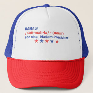 Casquette Définition drôle de Kamala Harris pour le vote de