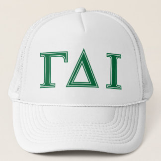 Casquette Delta gamma iota (lettres vertes)