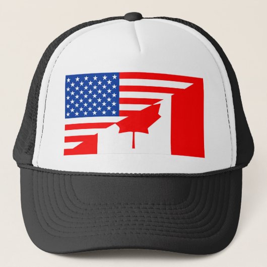 Casquette demi de pays des Etats-Unis de drapeau des (Devant)