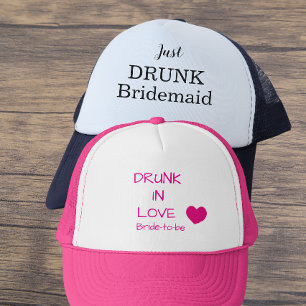 Casquette Demoiselle d'honneur de fête de bachelorette drôle