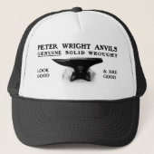 Casquette d'enclume de Peter Wright (Devant)