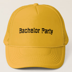 Casquette d'enterrement de vie de jeune garçon
