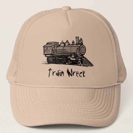 Casquette d'épave du train (Devant)