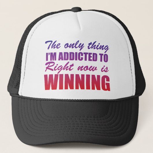Casquette Dépendant au gain (Devant)