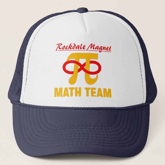 Casquette d'équipe de maths (Devant)