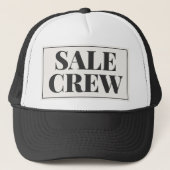 Casquette d'équipe de vente de garage pour les ven (Devant)