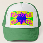 Casquette Dernier Hakuna Matata magnifique design Extraordin (Devant)