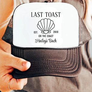 Casquette Dernier Toast Beach Bachelorette Party sur mesure