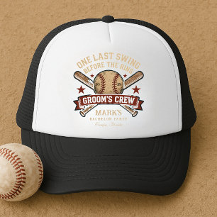 Casquette Dernière Fête de Célibataire de Baseball