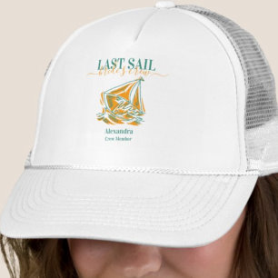Casquette Dernière voile avant la soirée d'enterrement de vi