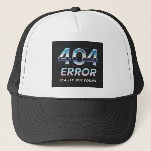 casquette d'erreur 404 (Devant)