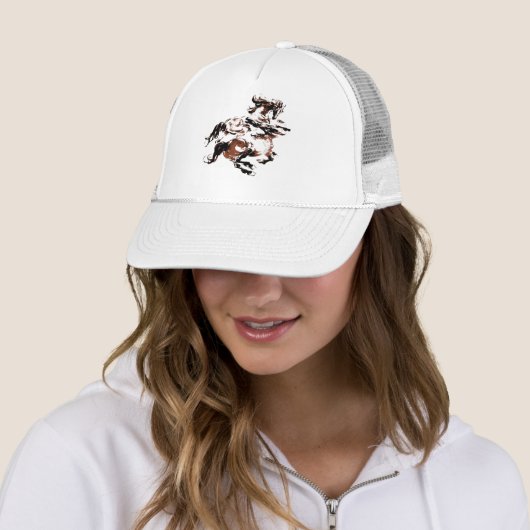 Casquette des Chevaux sauvages (En situation)