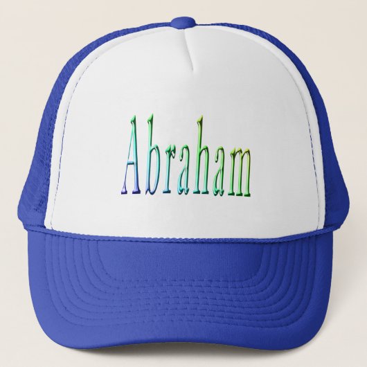 Casquette Des Hommes Appelés Abraham, (Devant)