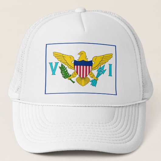 Casquette des Îles Vierges américaines (Devant)