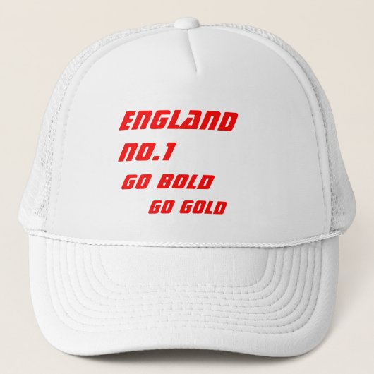 Casquette des Jeux olympiques d'Angleterre (Devant)