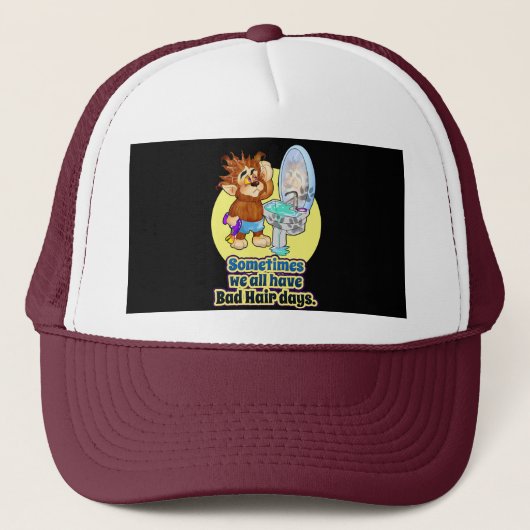 Casquette des jours de cheveux incorrects (Devant)