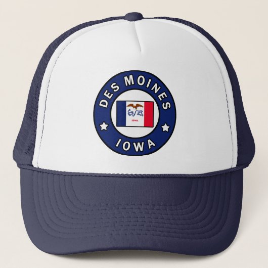 Casquette Des Moines Iowa (Devant)