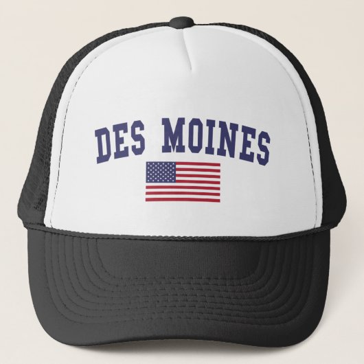 Casquette Des Moines US Flag (Devant)