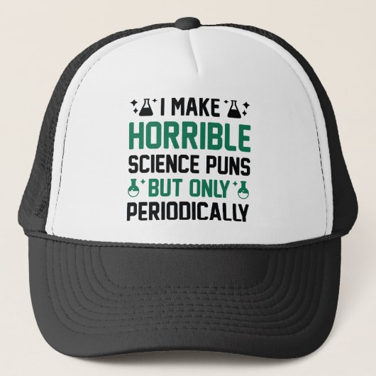 Casquette Des mondes scientifiques horribles (Devant)